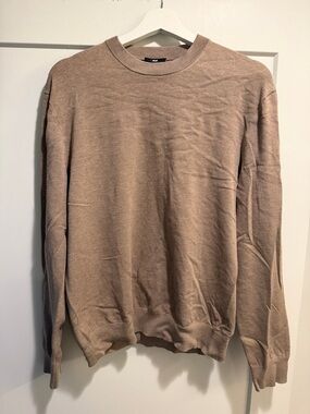 H&M Men's Crewneck Sweater - Light Brown